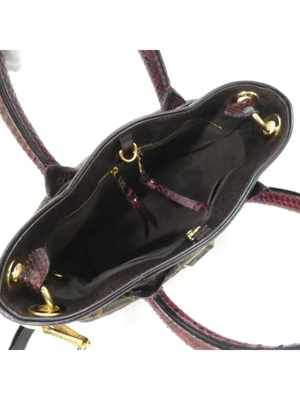 Louis Vuitton Vintage Monogram Exotic Tote MM